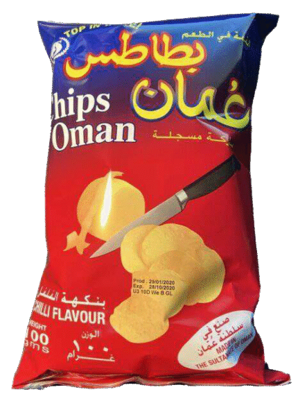 OMAN CHIPS 6*100G