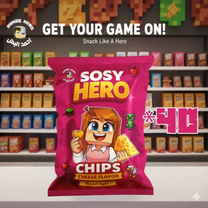SOSY HERO CHEESE CHIPS 40*60G