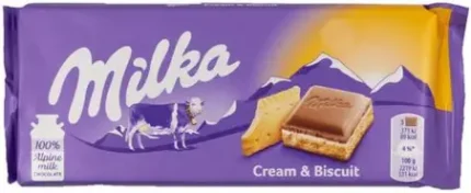 MILKA CREAM BISCUITS 18*100G