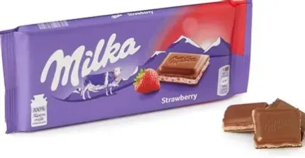 MILKA STRAWBERRY BAR 22*100G