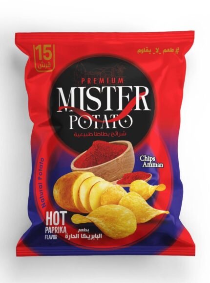 MASTER CHIPS HOT PAPRIKA  50*35G