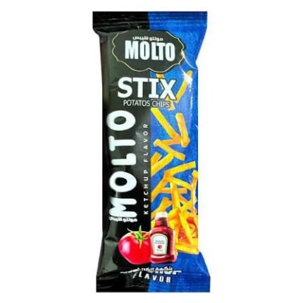 MOLTO CHIPS KETCHUP STIX 6*24*15G