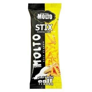 MOLTO CHIPS SALT STIX 6*24*15G
