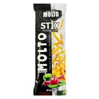 MOLTO CHIPS PAPRIKA STIX 6*24*15G