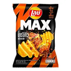LAYS MAX BBQ 12*82G